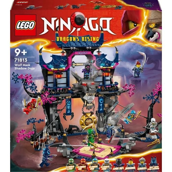 LEGO Ninjago 71813 Skygnes Dojo med Ulve Maske