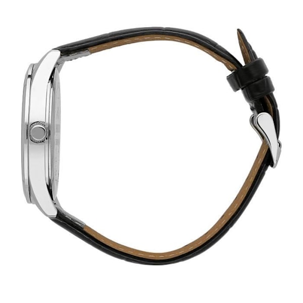 Klocka - CHRONOSTAR - R3751298010 - Svart Läder - Kvarts - Motstånd 3 ATM Svart