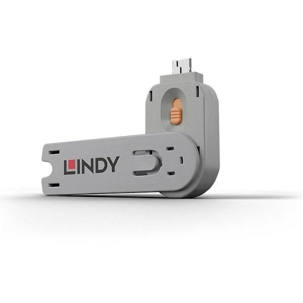 LINDY Nøgle til USB Type A portblokker, orange