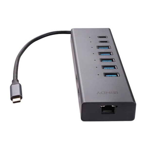 DST-MINI DUO, MINI DOCKINGSTATION USB-C, 2X4K HDMI LINDY