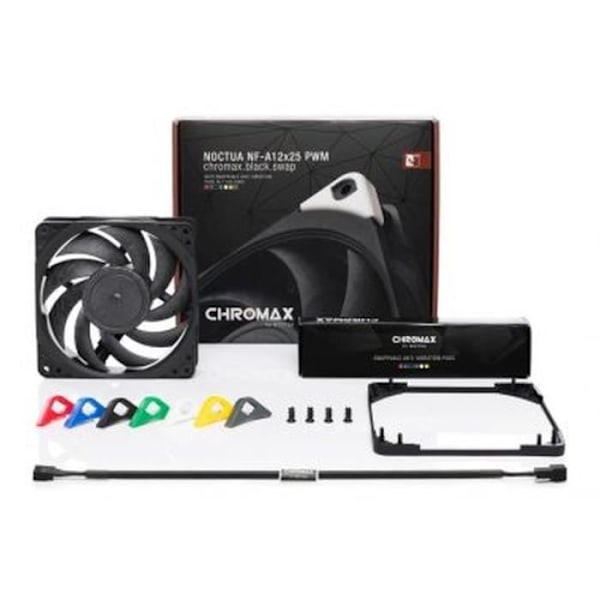 PC-tuuletin - Noctua - NF-A12X25 PWM Chromax.Black