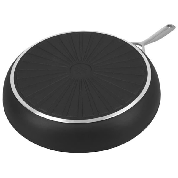 DEMEYERE - Alu Pro 5 - Non-stick Stegepande, 32 cm, Aluminium, Sort Sølv