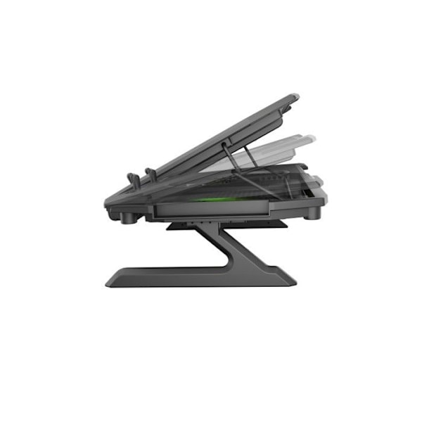 Kannettava jäähdytin - Genesis - OXID 850 - Musta - 40 cm - USB 2 liitännät Svart