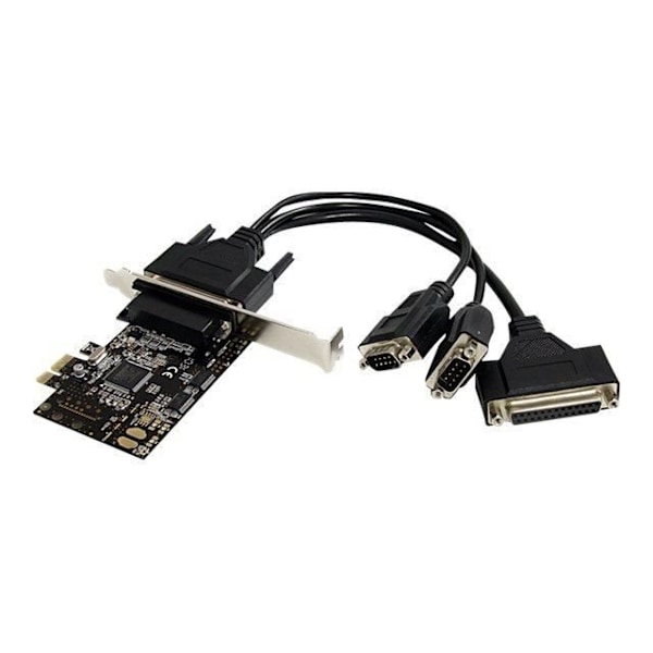 PCI Express 2S1P seriellt/parallellt kombokort - STARTECH - Lågprofil PCIe