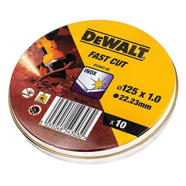 Inox-leikkurit - DEWALT - DT3507-QZ - 10 kpl