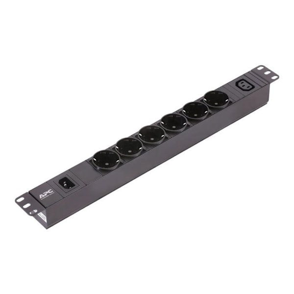 APC Schneider APC Easy Basic Rack PDU - Stromverteilungseinheit (Rack - einbaufähig) - Wechselstrom 200-240 V - Sort