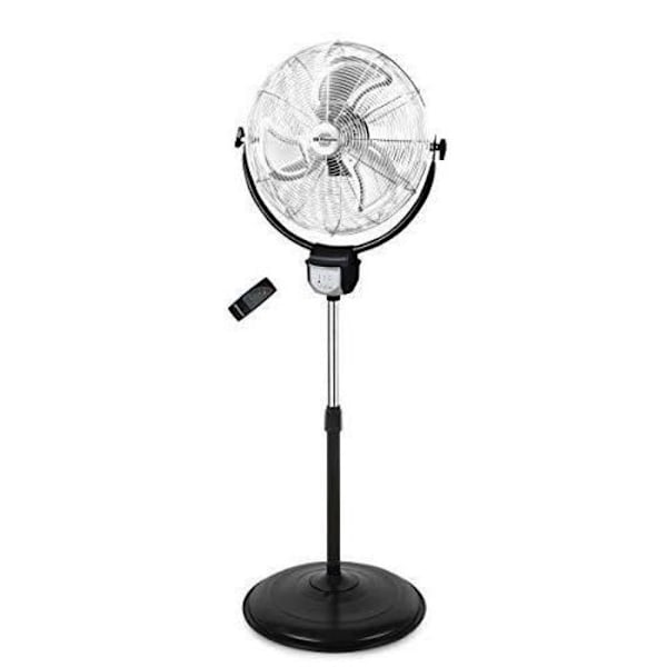 Orbegozo PWS 3050 2 i 1 industriventilator på stativ og væg, oscillerende funktion, fjernbetjening, 50 cm diameter, 3 hastigheder,