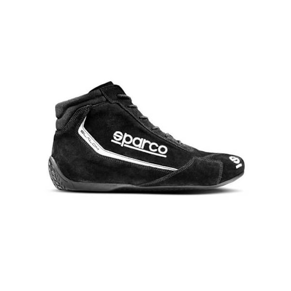 Sko - støvle - overtrækssko Sparco - 00129544NR - Unisex Slalom ankelstøvler 2022 Str. 44 Sort bådsko, Standard Svart 44