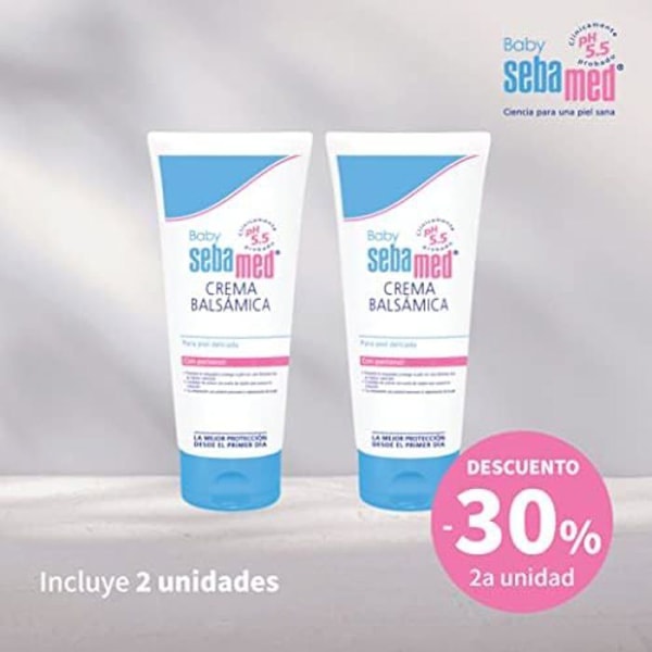 Balsamkräm - SEBAMED - BABY - 2 x 200 ml - Mjuk skydd - För känslig hud