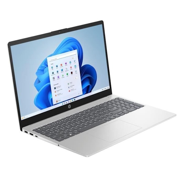 HP 15-fd0059nf Bærbar PC - Windows 11 - 15,6" FHD - Core i3-N305 - RAM 8GB - Opbevaring 512GB SSD - AZERTY
