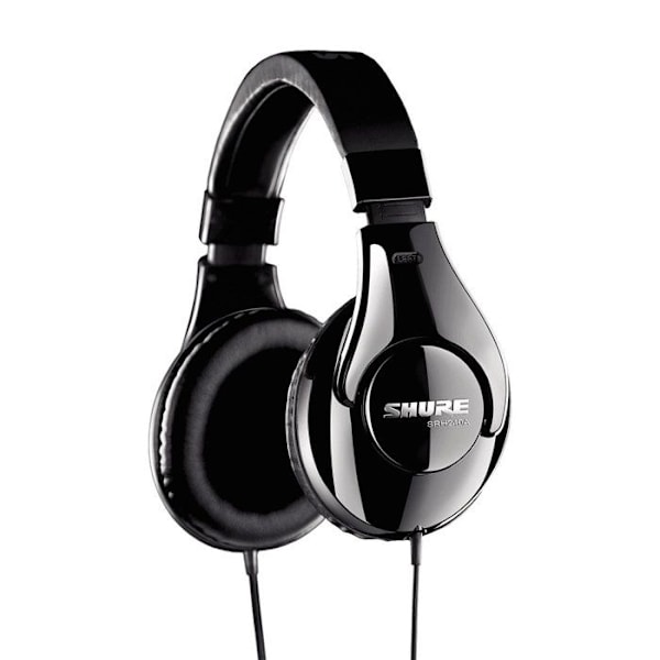 Nomade hovedtelefon - Shure - SRH240-A - Kablet - Circum-aural - Støjisolering