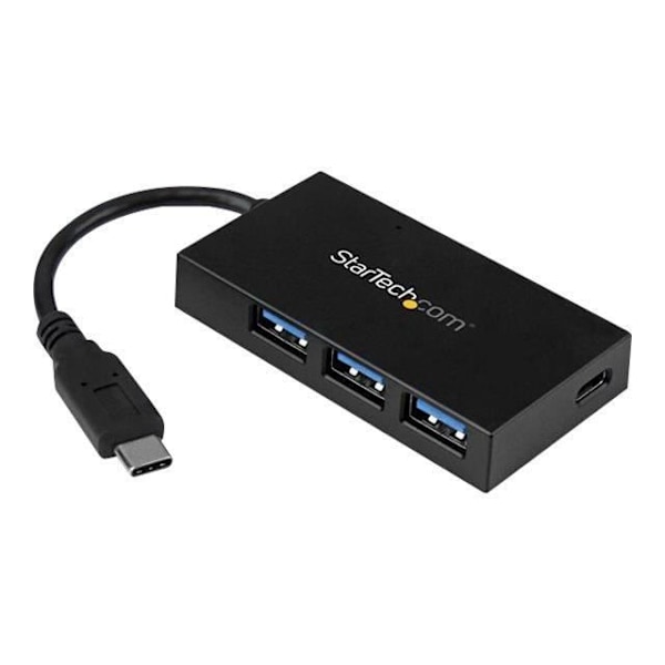 4-portars USB 3.1 Gen 1 Hub - 1x USB-C 3x USB-A - USB-C till 1x USB-C 3x USB-A Hub - HB30C3A1CFB