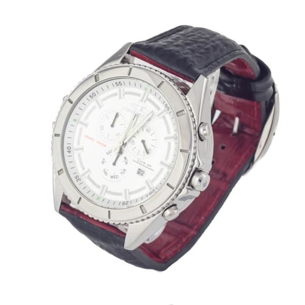 CHRONOTECH CT7636M-02 HERREUR Sølv Pengar