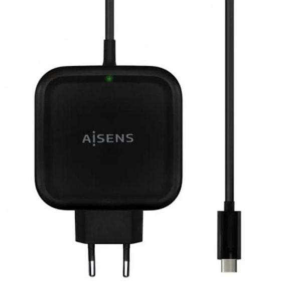 Aisens Asch-1Pd65Wl-Bk USB Type C Oplader 65W Sort Sort