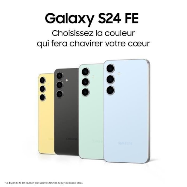 Samsung Galaxy S24 FE -älypuhelin 128 Gt Vihreä vatten grönt