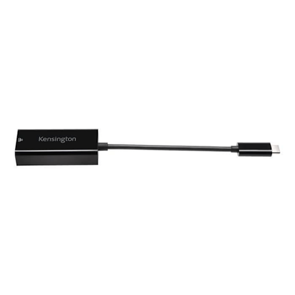 USB-C-sovitin - Kensington - CA1100E - Gigabit Ethernet - Plug and Play - Kompakti ja kevyt