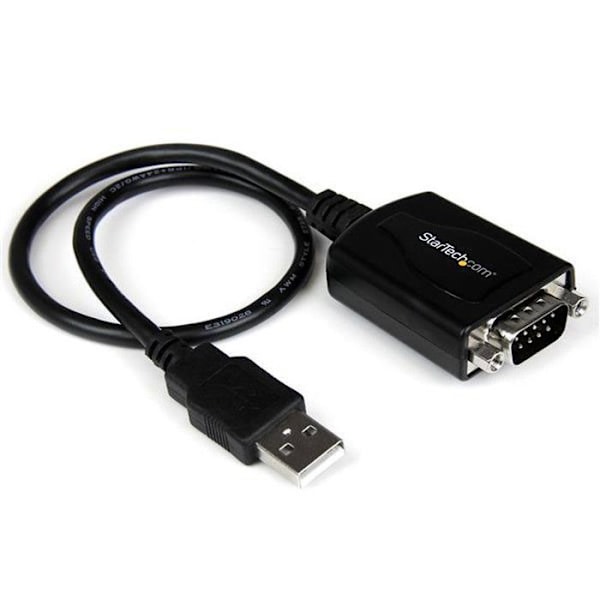 Kaapeliadapteri - StarTech - USB USB:stä DB9 RS232:een - 30 cm - COM-portin muistaminen - Musta