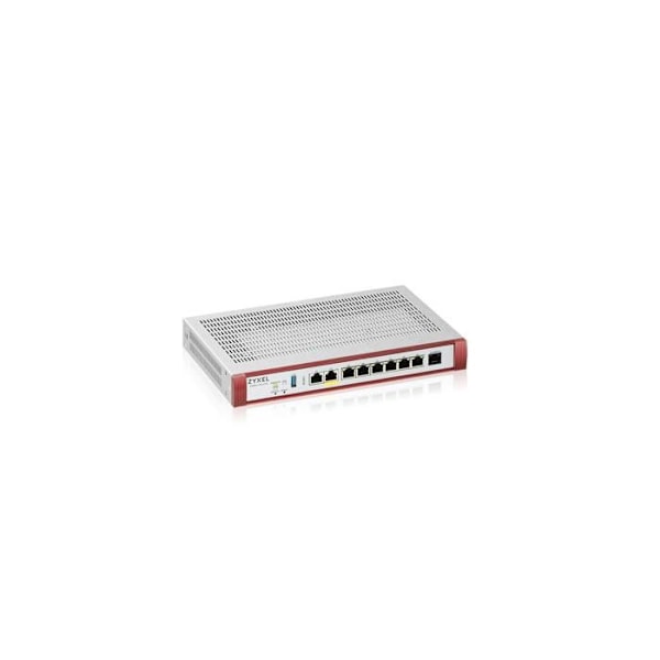 Router - ZYXEL - USG FLEX200 H-serien - Bra prestanda - Hög kvalitet - 1 x 2,5 G - 6 x 1 G - 1 x USB
