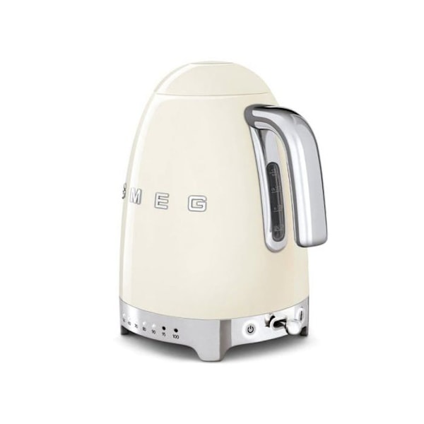 Vattenkokare - Smeg - KLF04CREU - 1,7 liter - 2400 Watt - Creme Grädde