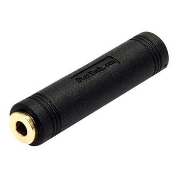 STARTECH Lydadapter GCAUD3535FF - 1 x Mini Jack Stereo Audio - 1 x Mini Jack Stereo Audio - Guld