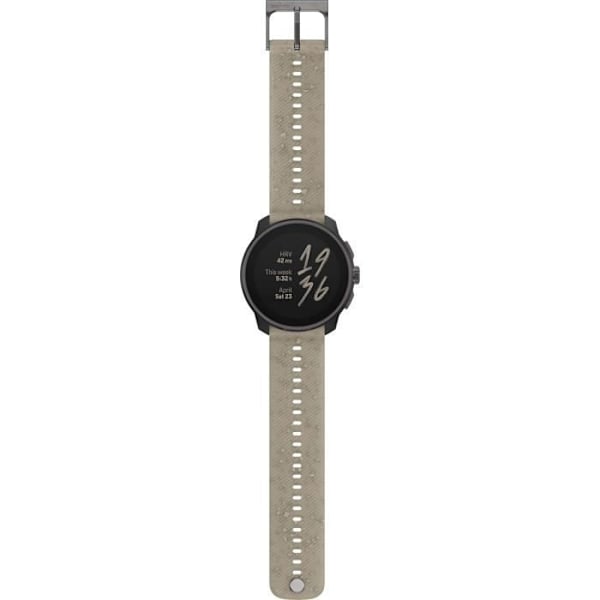Kuntoilusovitin GPS - SUUNTO - Race S - Näyttö 1,32" - Gravel harmaa Grusgrå