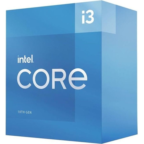 INTEL - Intel Core i3-10105-processor - 4 kerner / 4,4 GHz - Sokkel 1200 - 65W