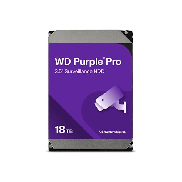 Western Digital WD181PURP 18 TB 3,5" harddisk