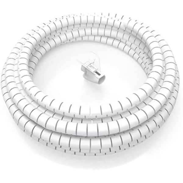 Kabelorganisator - AISENS - Spiralmodel - Hvid - 2,0 m - 3 års garanti Vit
