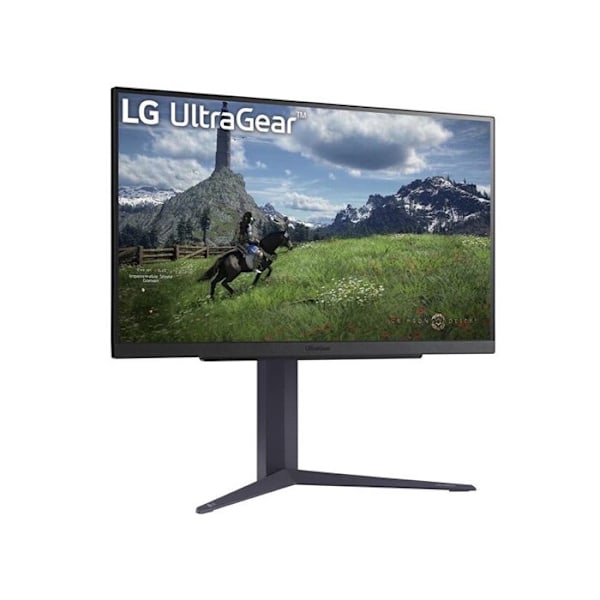 27-tommer skærm, 2560 x 1440 opløsning, Nano IPS, 1ms responstid, 180 Hz opdateringshastighed (200 Hz overclocket).