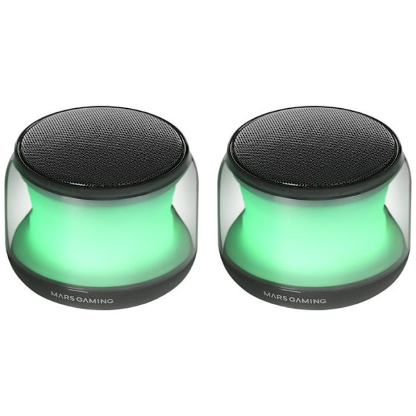 Bluetooth-högtalare - Mars Gaming - MS-AURA - 15W - RGB - Enkel kontroll Svart