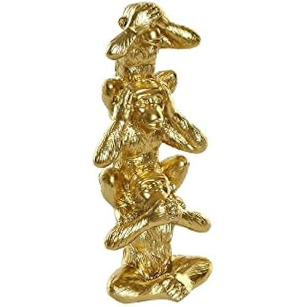 Dekorativ figur - DKD HOME DECOR - S3019652 - Guldharpiks - 8,5 x 6 x 20 cm - Flerfarvet Flerfärgad