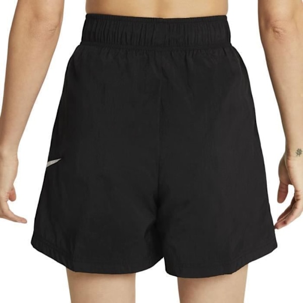 Lyhyt Nainen - Nike - DM6739-010 - Korkea vyötärö - Musta - 100% Kierrätetty polyesteri Svart XS