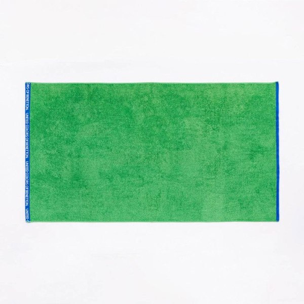 Benetton Rainbow strandhåndklæde grønt (160 x 90 cm) Grön