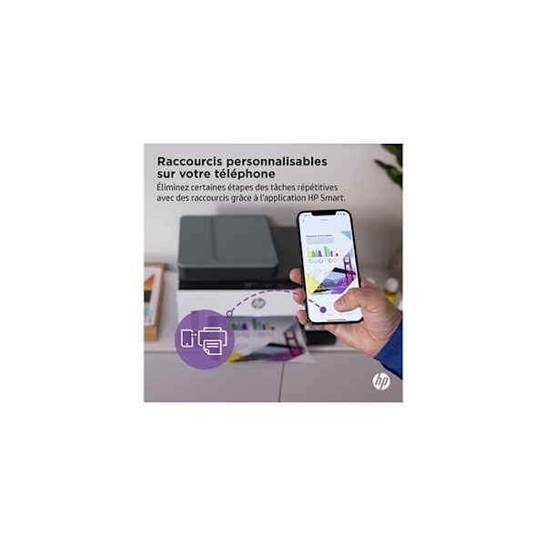 Monitoimitulostin - HP - Smart Tank 7605 - Mustesuihkutulostin - Väri - Wi-Fi