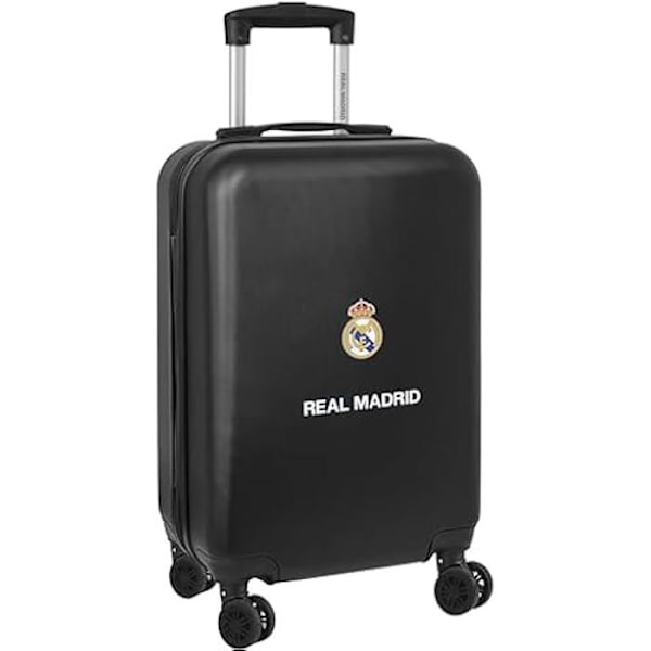 Real Madrid 2nd TEAM 23/24 hyttivaunu 20 tuumaa, pyörällinen matkalaukku, turvalukko, kevyt matkalaukku, 34,5 x 20 x