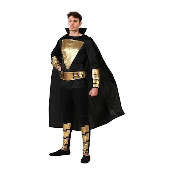 Kostume Mand Comics Adam Sort Svart guld