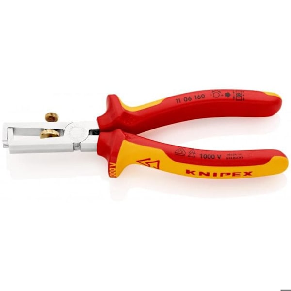 Isolerende afisoleringstang 1000V - KNIPEX - 11 06 160