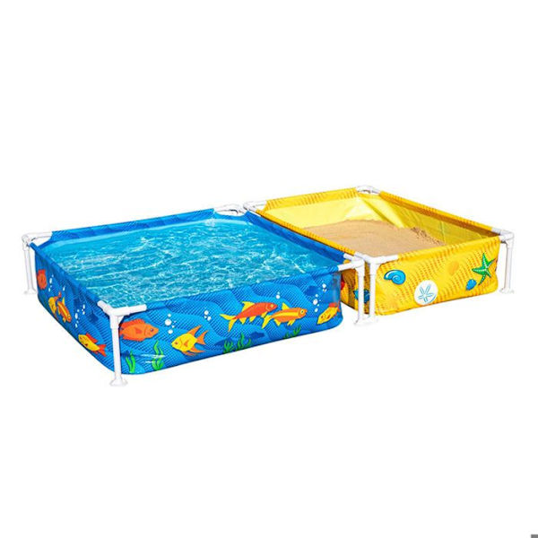 Bestway lastenallas 213 x 122 x 30,5 cm Gul