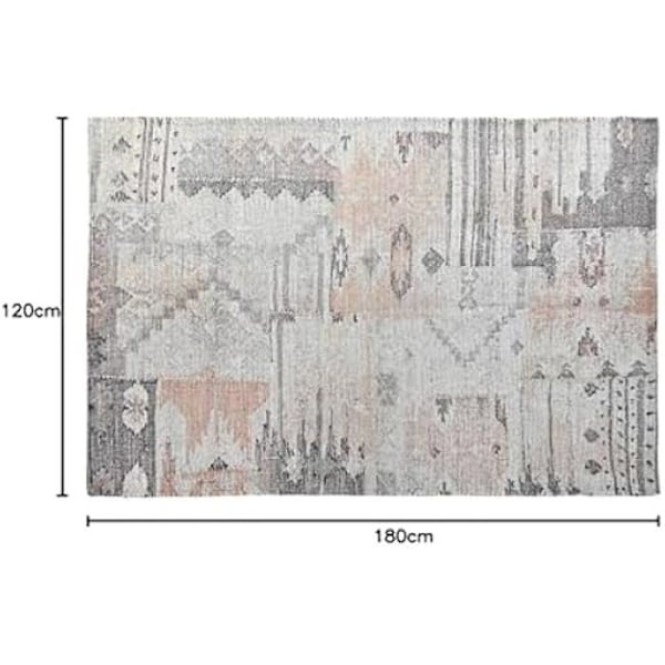 Matta - DKD Heminredning - Standard - Flerfärgad - 120x180 cm - Polyester och bomull mångfärgad