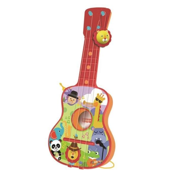 FISHER PRICE Gitarr 4 strängar - Med plastlåda