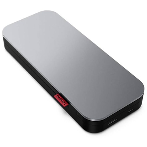 Kannettava Lenovo Go USB-C -laturi - 40ALLG2WWW musta, Harmaa
