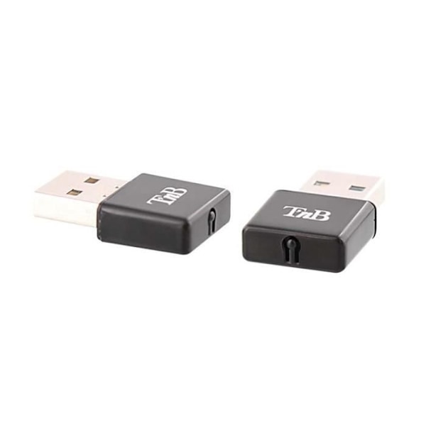 T'nB - Mikro-WIFI-adapteri 300Mbps - Musta - ADWF300N