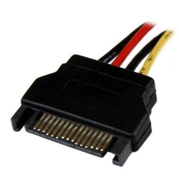 Sisäinen virtakaapeli LP4 SATA 30 cm F / M - Virtasovittimen kaapeli SATA Molexiin 0,3 m - F / M - LP4SATAFM12