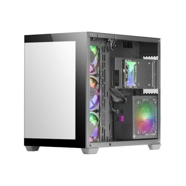 Mars Gaming MCV4 XXL PREMIUM Semi-Tower ATX -kotelo, musta