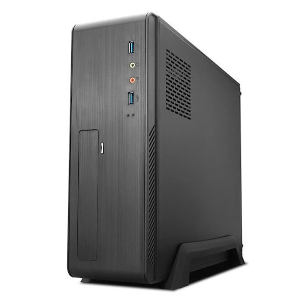 TooQ TQC-3006DU3C, Toimistotila, PC, SGCC, Micro-ATX, Mini-ITX, Musta, koti-toimisto musta