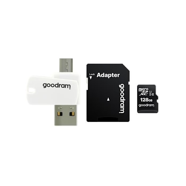Flashkort - GOD RAM - M1A4 ALT I ÉN 128 GB MICROSDXC UHS-I KLASSE 10