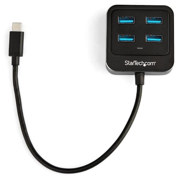 USB 3.1 Type-C 4-porttinen keskitin - STARTECH.COM - HB31C4AB - USB 3.1 Gen 2 (10 Gbps)