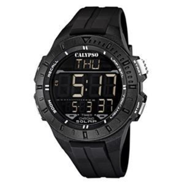 K5607-6 - Herreur - Kvarts - LCD Svart