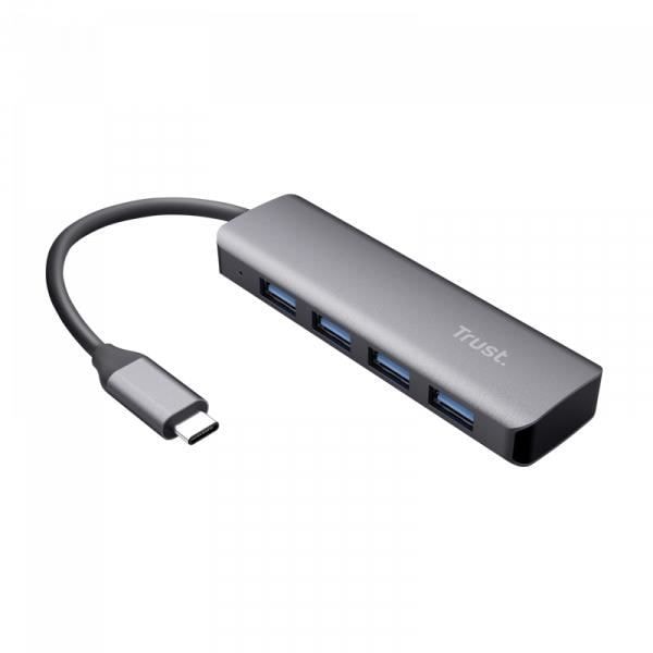 Hub USB - Lindy - 43383 - 4 porte - USB 3.2 Type-C - Overførselshastighed 5000 Mbit/s