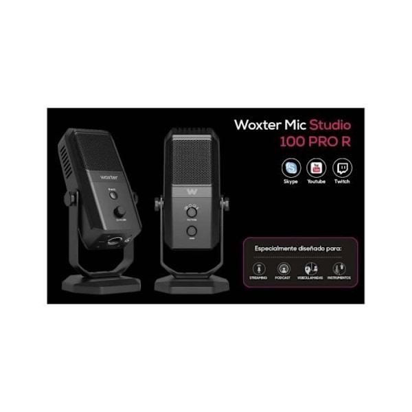 WOXTER MIC STUDIO 100 PRO MICROPHONE